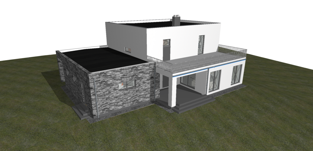 Vizualizace rodinného domu